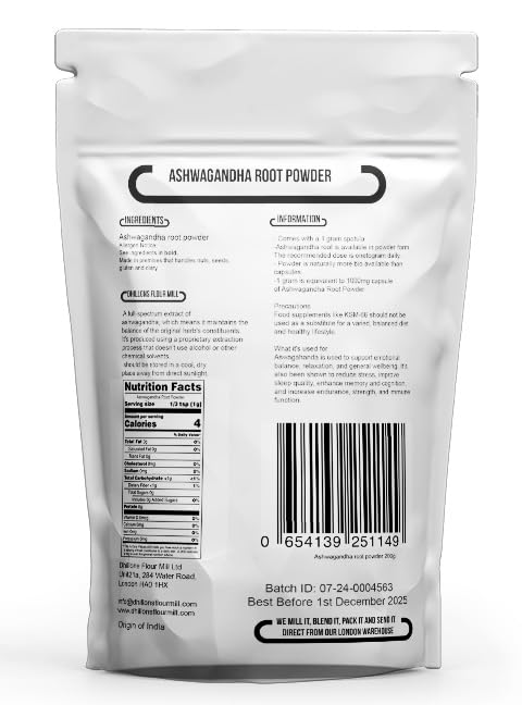 Ashwagandha Root Powder 200g