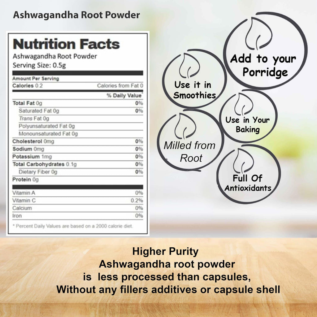 Ashwagandha Root Powder 200g