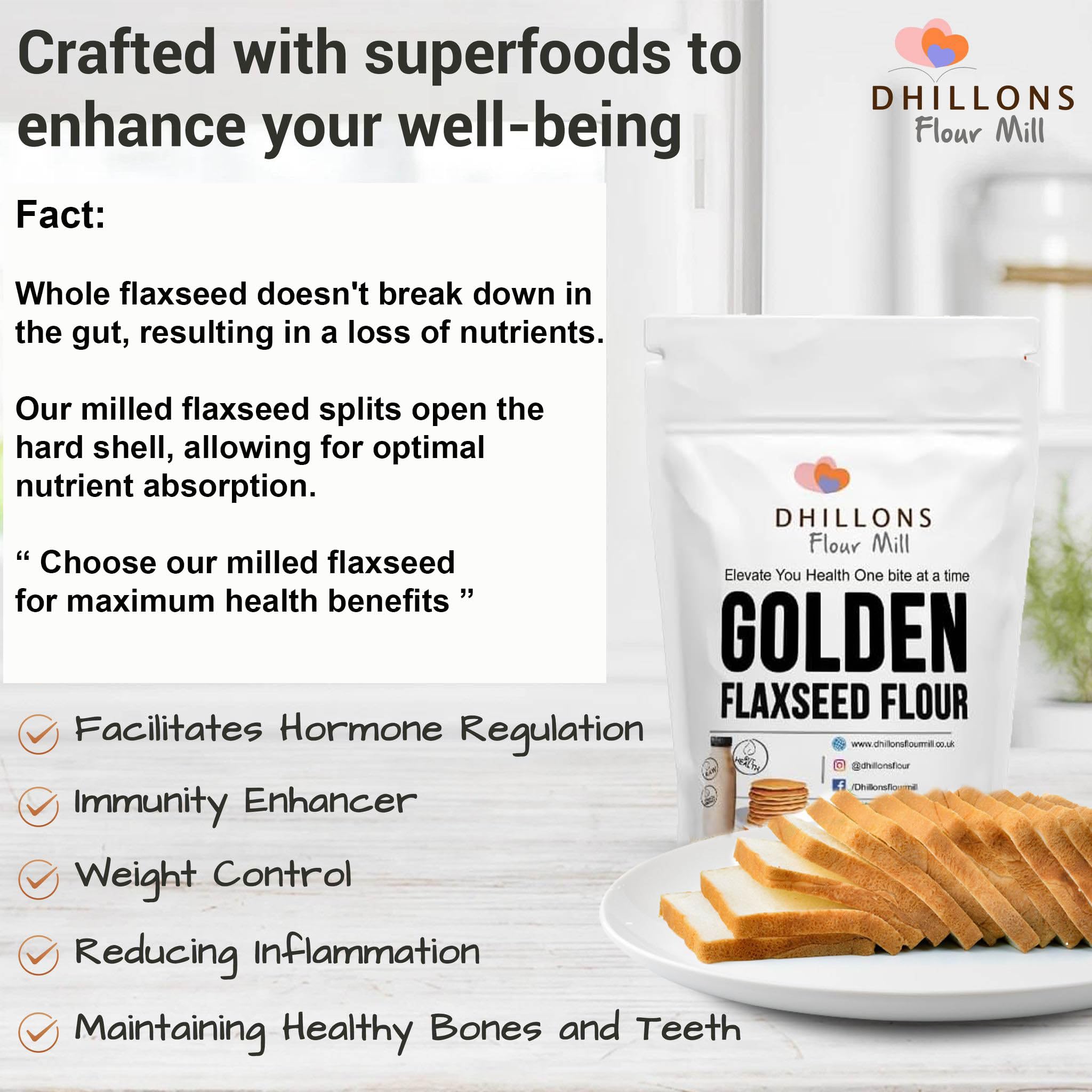 Golden Flaxseed Milled