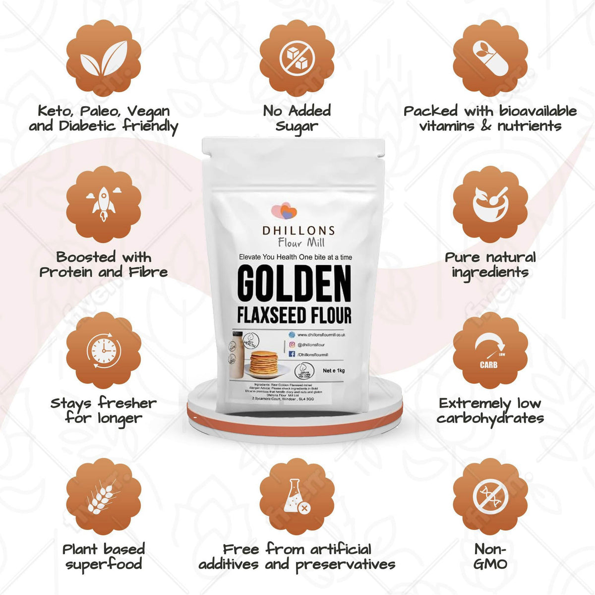 Golden Flaxseed Milled