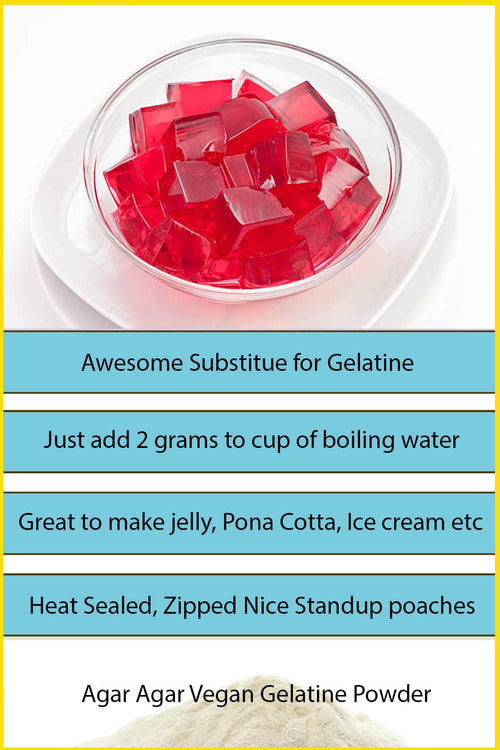 Agar Agar Vegan Gelatine 100g