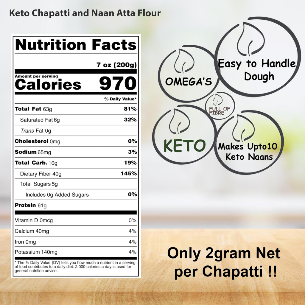 Keto Chapatti and Naan Atta Flour 500g
