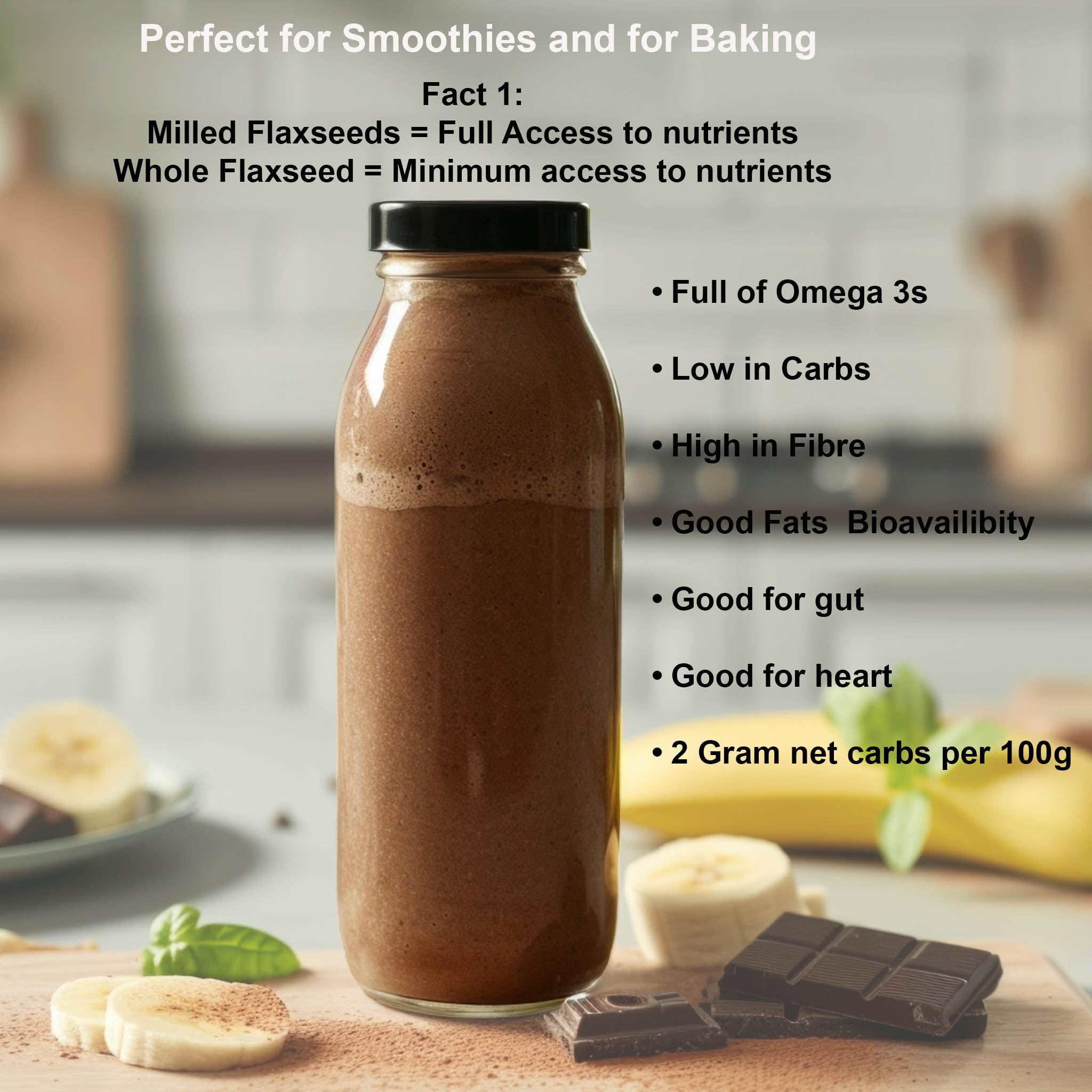 Flaxseed milled 500g