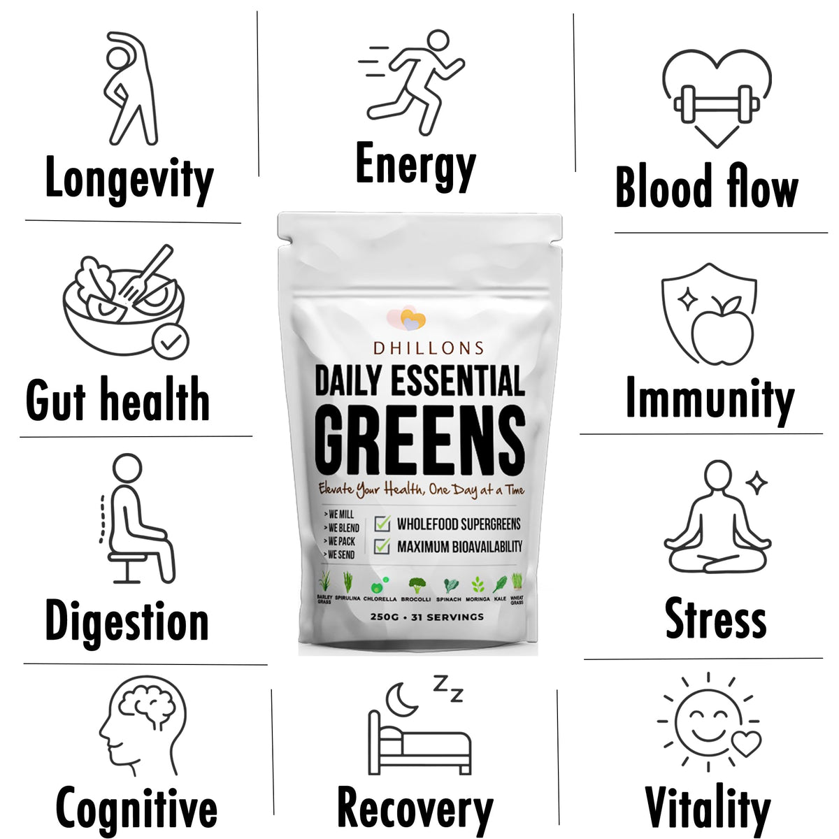 Super Greens Powder 250g