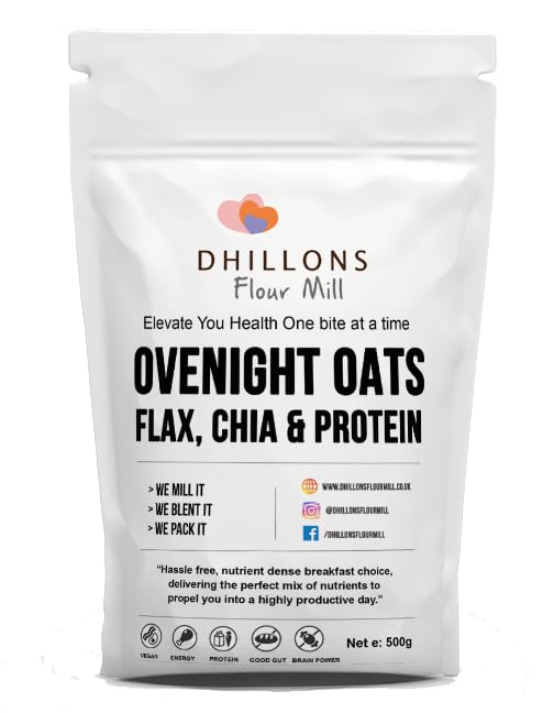 Oat, Flaxseed, chia Seed, and Protein Porridge 1kg