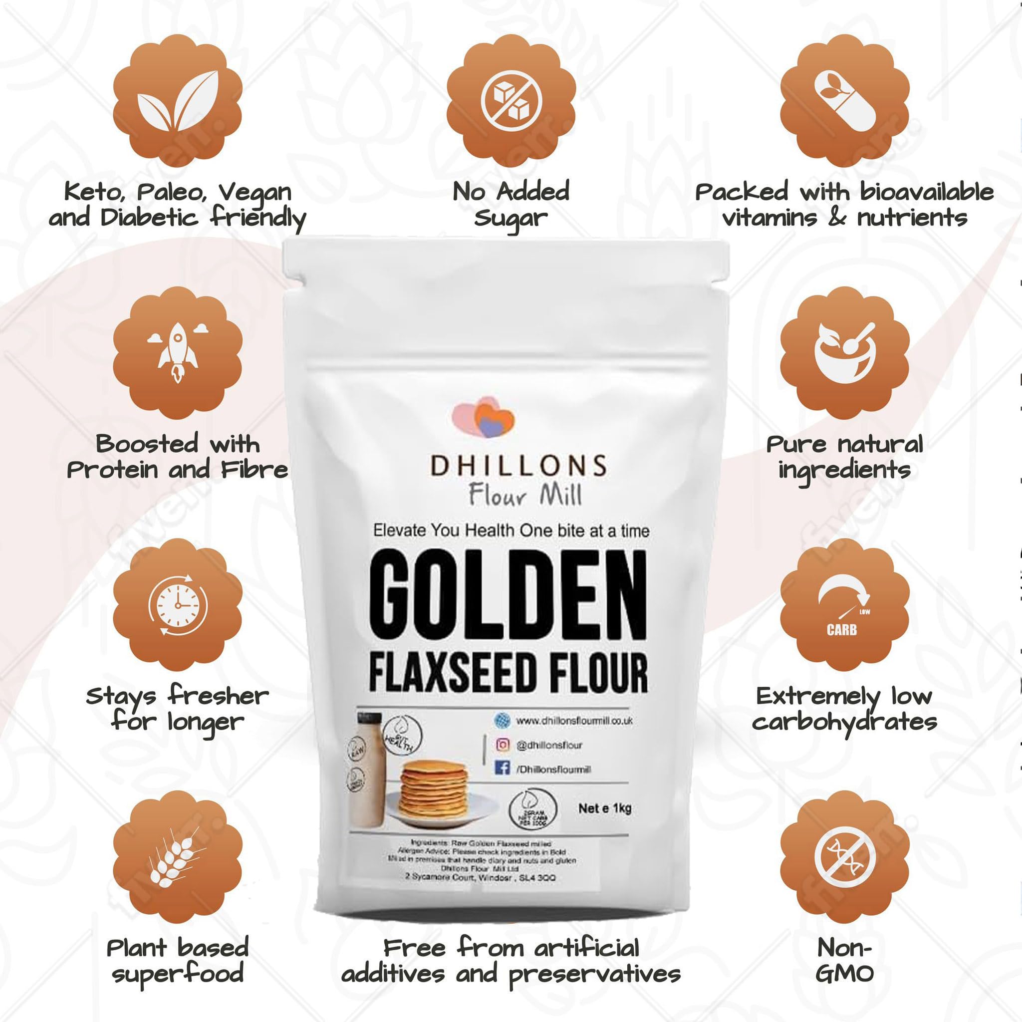 Golden Flaxseed Milled