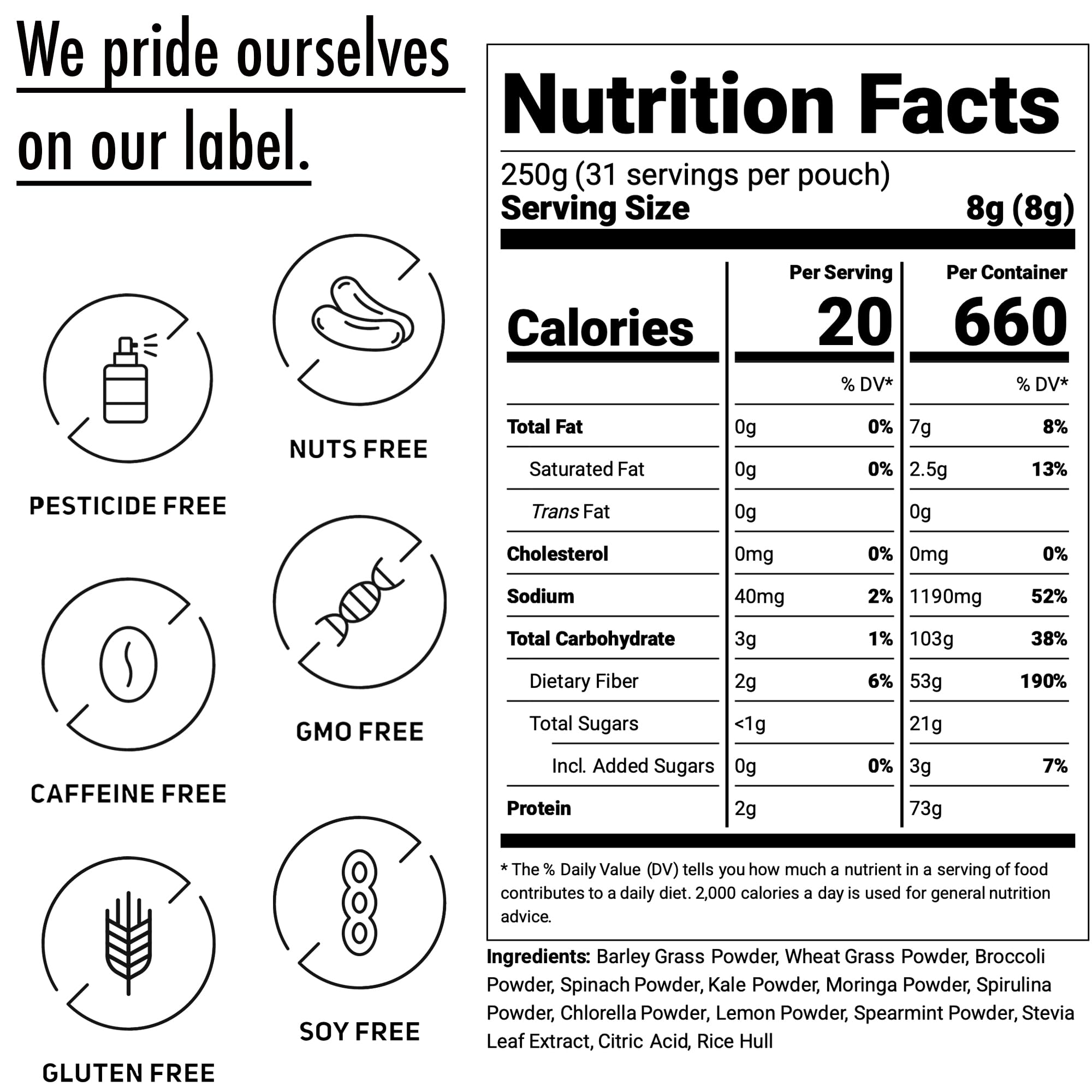 Super Greens Powder 250g